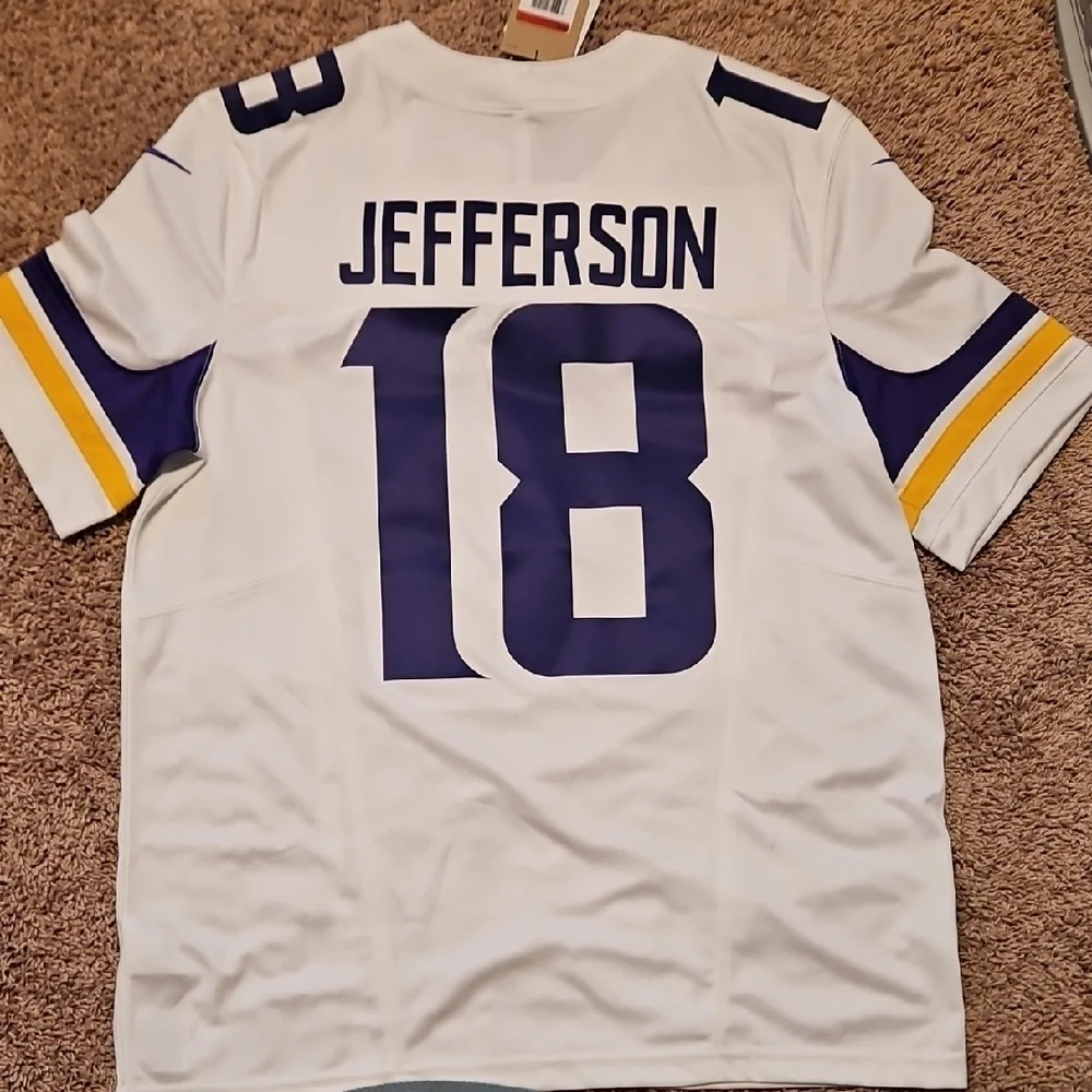 Nike Minesota Vikings Justin Jefferson Jersey